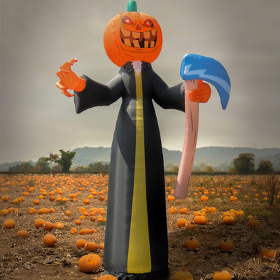 20ft Inflatable Halloween Pumkin Reaper
