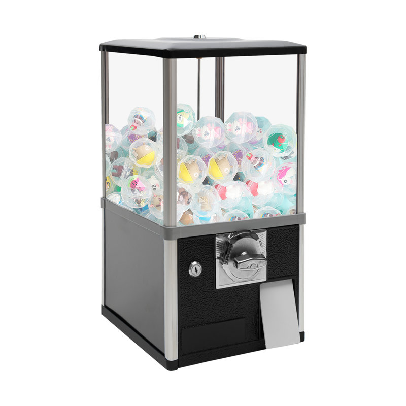Gumball Machine Candy Vending Machine, Black