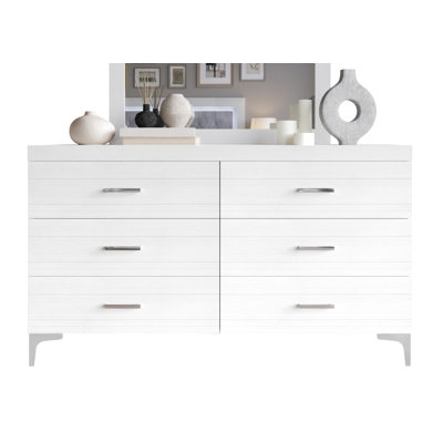 Sasakwa 58.5'' W 6 - Drawer Dresser