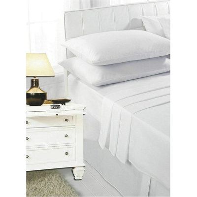 Deirdre 200 Thread Count Egyptian Certified Cotton Flat Sheet