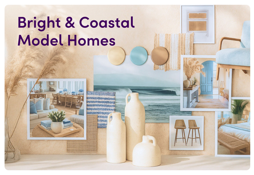 Bright & Coastal Model Homes