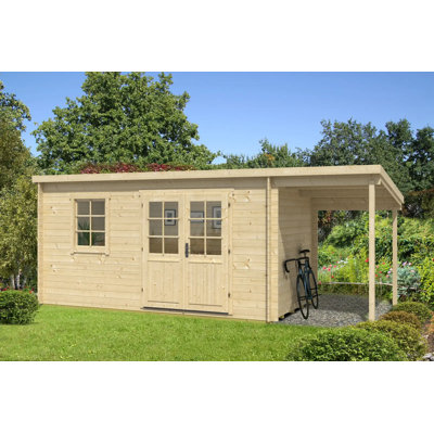 598 x 250 cm Gartenhaus Sandeston