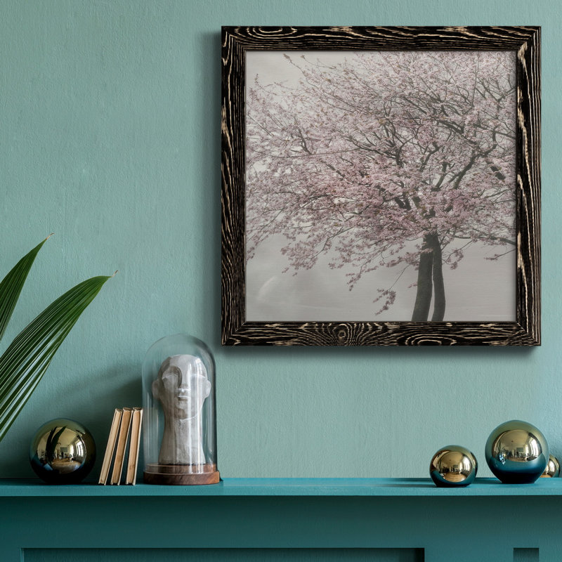 Gobelet doré I - cadre photo, impression sur toile, H 31,5 po x l 31,5 po x P 1,5 po, Cadre noir