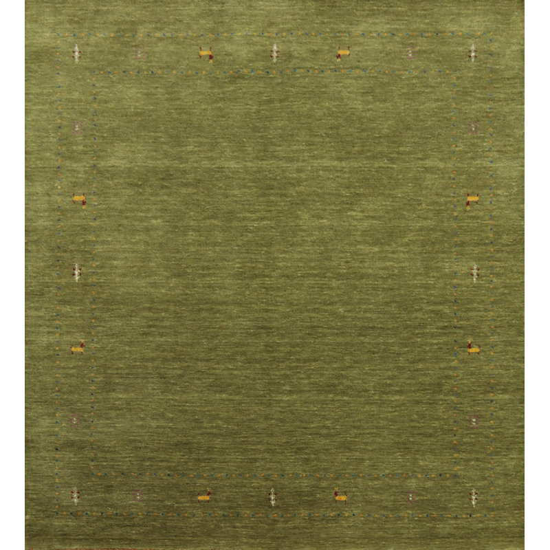 Tribal Oriental Square Area Rug 6x6