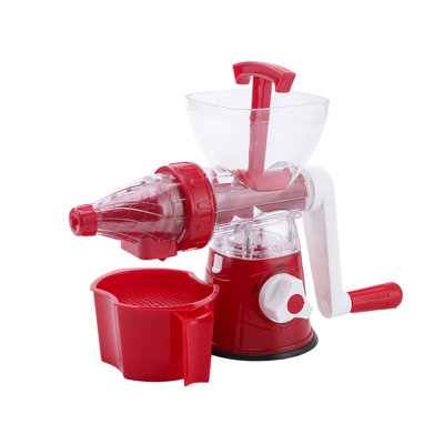 Centrifugeuse à main, petit extracteur de jus de fruits, jus à manivelle pressant le jus, faisant de la crème glacée, extracteur de jus multifonctionnel, presse-agrumes à légumes et à fruits