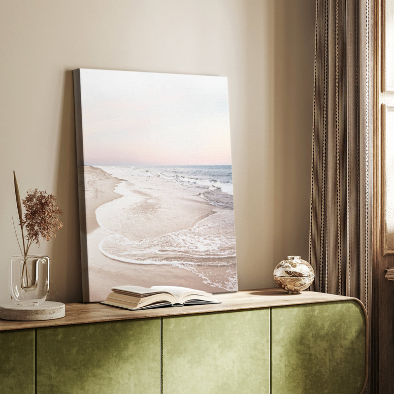 Corolla doux coucher de soleil - Cavas enveloppés de galerie, H 36 po x l 24 po