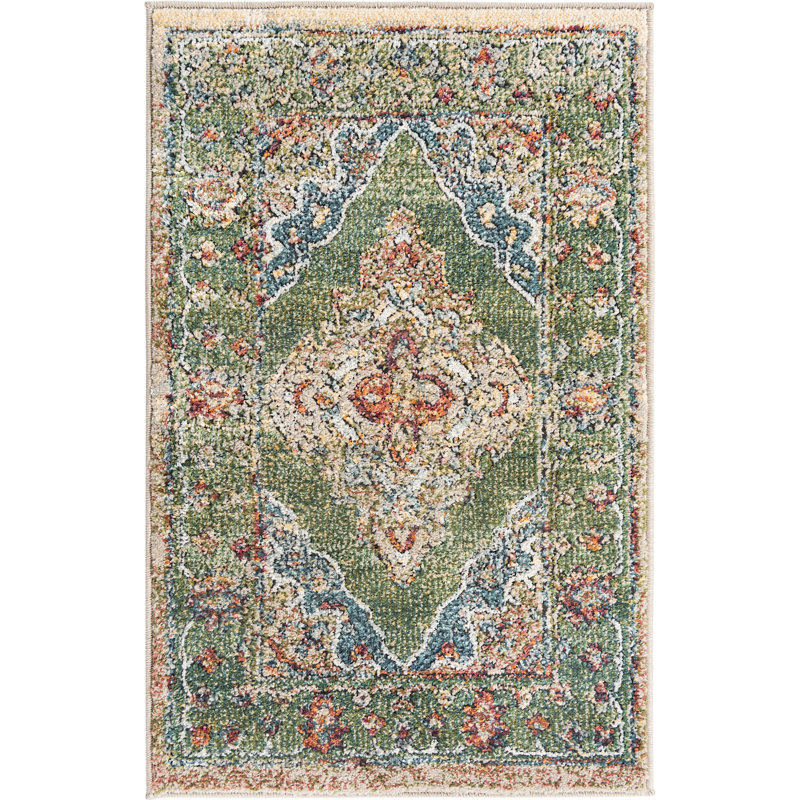 Mekalah Oriental Indoor Rug, Rectangle 2' x 3'
