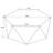 Athena Hexagonal Top Coffee Table