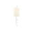 Baneberry Wrought Iron Flush Mounted Sconce
