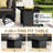 𝗡𝗼-𝗔𝘀𝘀𝗲𝗺𝗯𝗹𝘆 𝗖𝗵𝗮𝗶𝗿𝘀, 6-Person Patio Furniture Set Wicker Outdoor Sectional Seating Group Outside Conversation Sofa With 𝗪𝗮𝘁𝗲𝗿𝗽𝗿𝗼𝗼𝗳 𝗙𝘂𝗿𝗻𝗶𝘁𝘂𝗿𝗲 𝗖𝗼𝘃𝗲𝗿-27899551-27899544-26633451