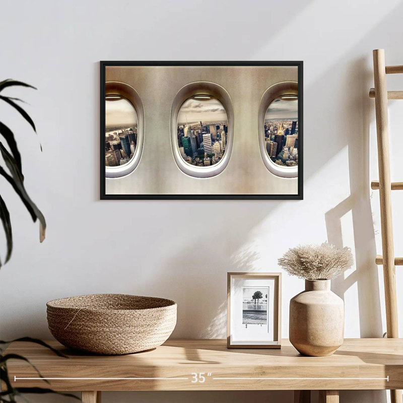 Mehar Airplane Windows, 13" H x 19" W