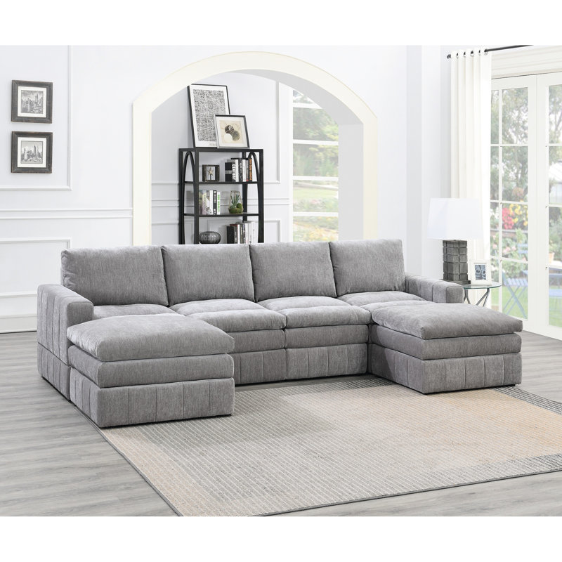 Contemporary 6Pc Modular Sectional Set