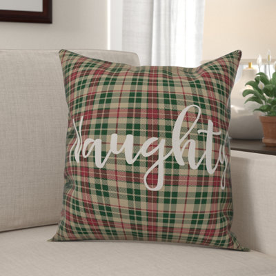  Coussin Naughty in Tartan