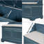 Banc d'entrée classique avec rangement caché - Siège polyvalent et rangement-882564320