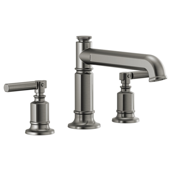 Invari® Roman Tub Faucet, Luxe Steel, Lever