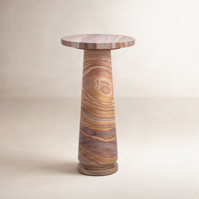 Alysson Marble Top End Table