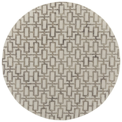 Marengo moderne géométrique, ivoire / taupe
