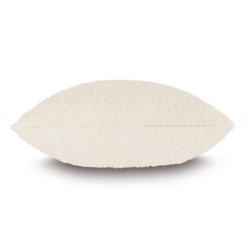 Marl Pillow Cover & Insert, Cream, Rectangle 15"H x 26"W