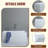 KDK HOME Acrylic Freestanding Soaking Bathtub