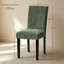 Chaises de salle à manger rembourrées Parsons (ensemble de 2) - Siège en tissu avec pieds en bois massif, chaises d'appoint de cuisine modernes-243576626