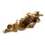 Rustic Gold Aluminum Leaf Sculpture