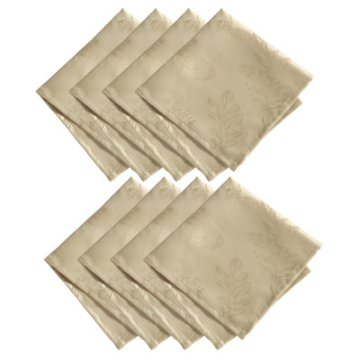 Rhone Polyester Floral Square Napkin