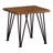 Modern ZION INDUSTRIAL WOOD AND METAL ACCENT TABLE for Living Room, Patio & Home Decor