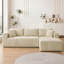 Canapé d'angle Cloud de 105 pouces avec poche de rangement et conception modulaire-1268298270-1268298257