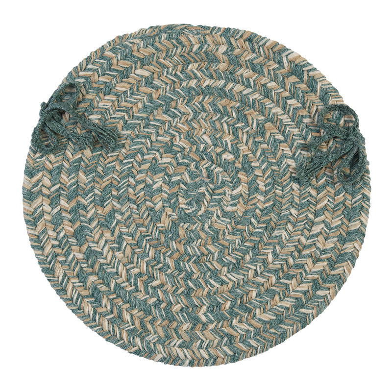 Coussin de chaise Oyler, Bleu sarcelle