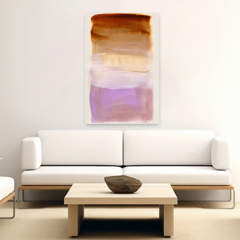 Art contemporain, art contemporain minimaliste abstrait, H 60 po x l 40 po