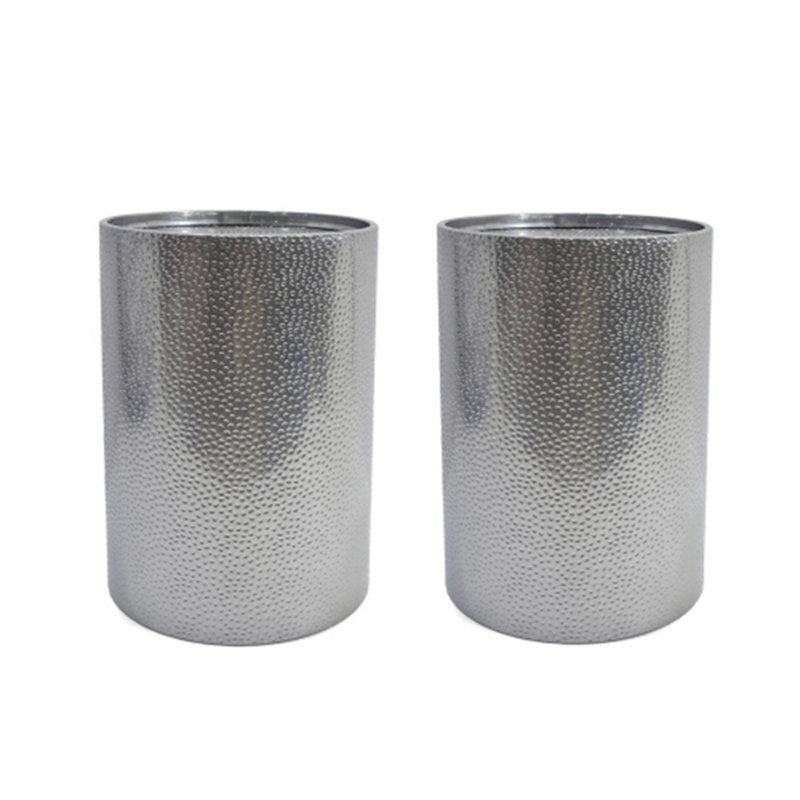 Table d'appoint en métal - Argent, Silver