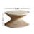 Curtice Frame Round Rattan Coffee Table