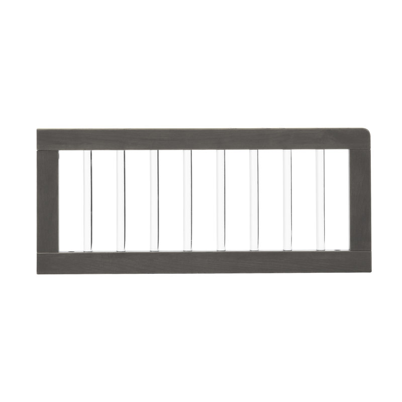 Vienna Toddler Guardrail, Darkwash Ash With Acrylic