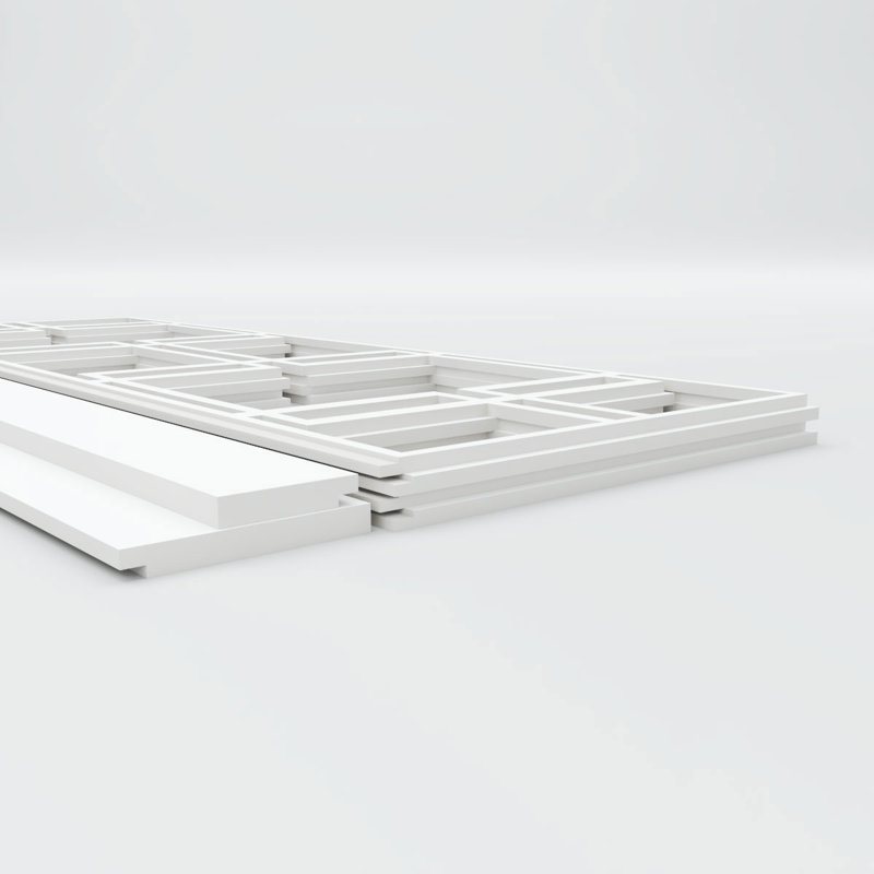 Ensemble de lambris en PVC Granby, L 40 po