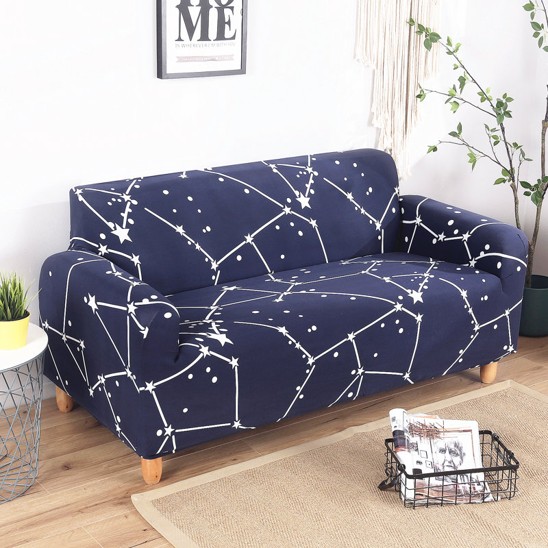Housse pour causeuse Elegant, Bleu