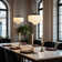 Large Milk Glass Pendant Light