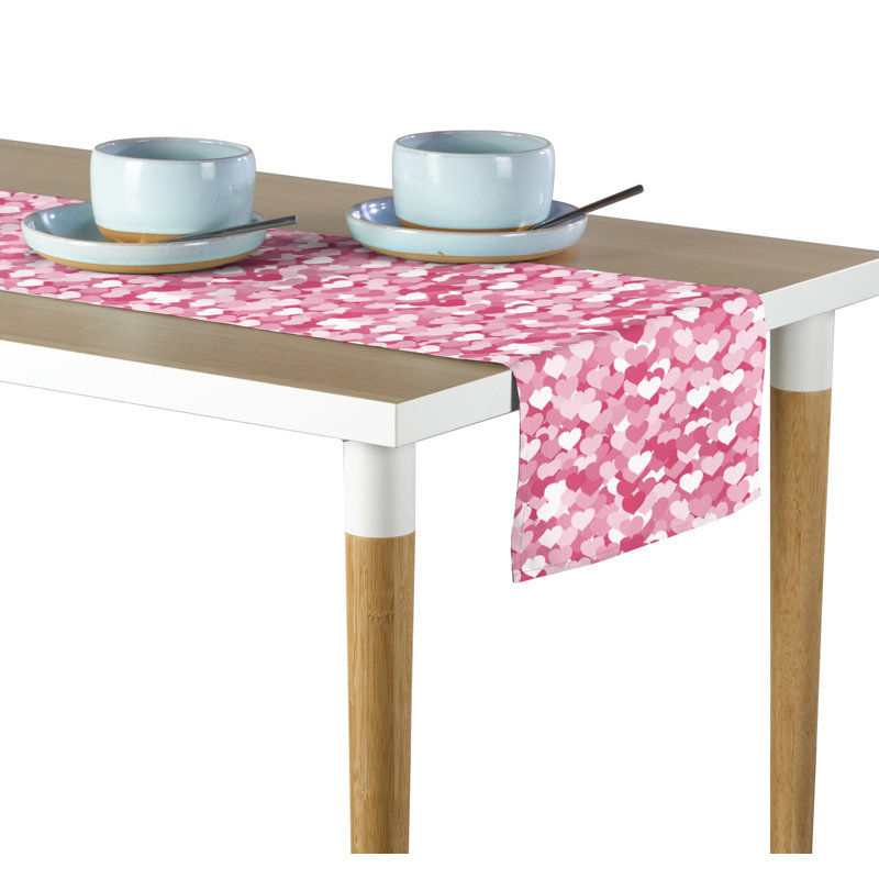 Etchison Geometric Table Runner, 108" W x 14" L