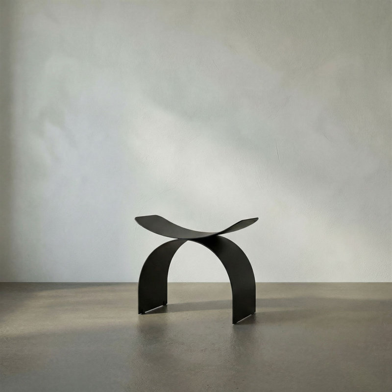 Papillon Iron Accent Stool