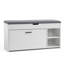 Ohlson Polyester Upholstered Storage Bench-1519795631