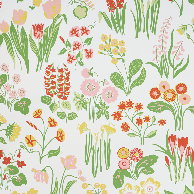 Papier peint Carly, Rose