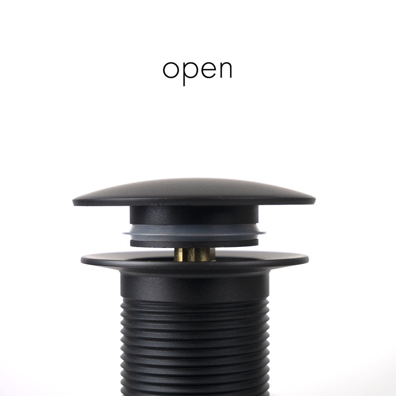 2.63'' W Pop-Up, Matte Black