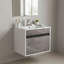 Ensemble de meuble-lavabo mural simple 20 po Kynlyn-1474687543