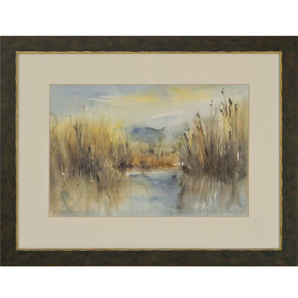 Marsh Passageway Print by Daughdrill
