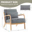 Upholstered Armchair-1229225728