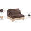 Fauteuil modulaire rembourré en tissu Turin Chenille-122059794-122059798