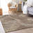 Premium Machine Washable Prisco Chocolate Rug-475784980