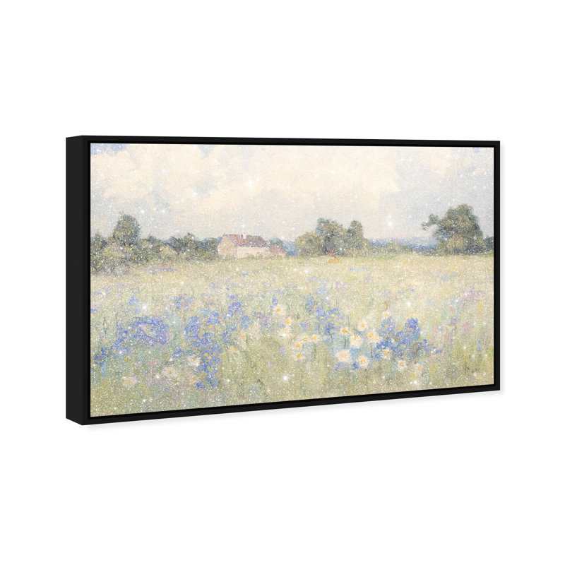 Enchanting Vista Canvas Landscape & Nature Print by Oliver Gal, Black Frame, 15 x 10, 25"H x 37"W, Black Frame