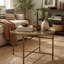 Steel Top Coffee Table