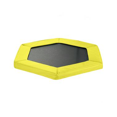 Upper Bounce 50” Hexagonal Mini-Trampoline - Yellow