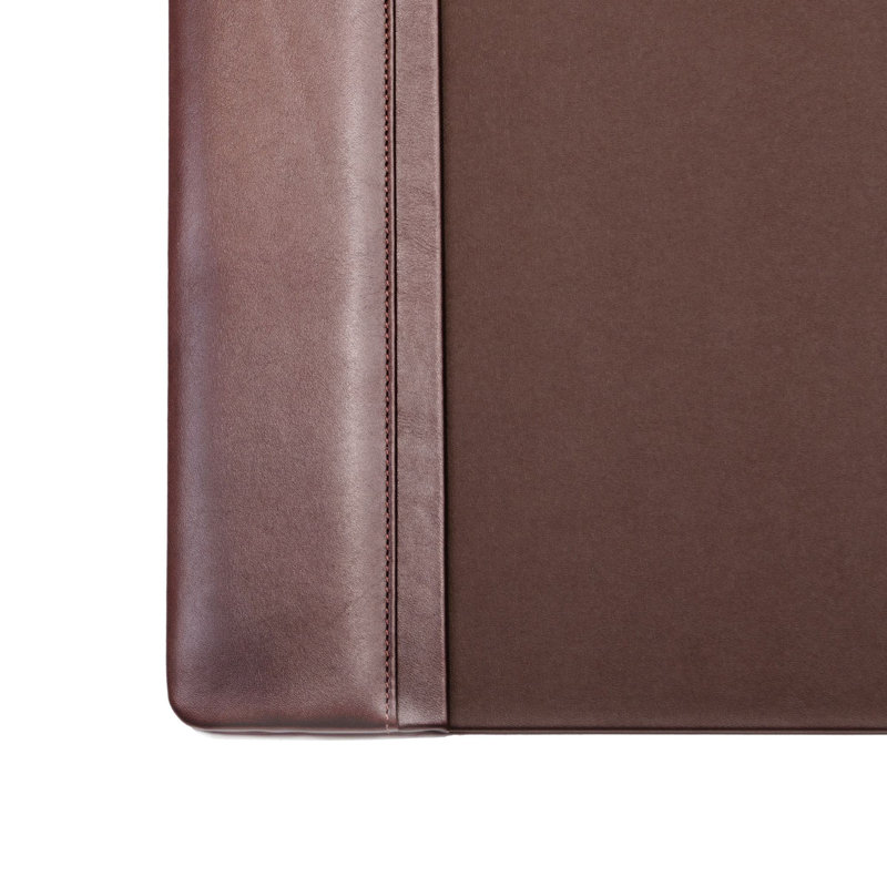 Sous-main de bureau Bramfield, Brun chocolat